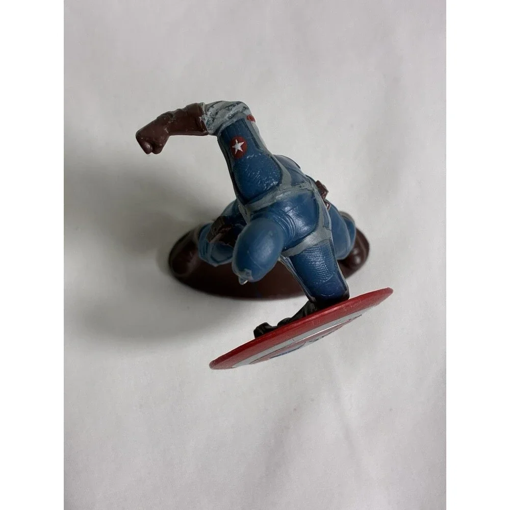 Marvel Captain America Figure Cake Topper 3.5